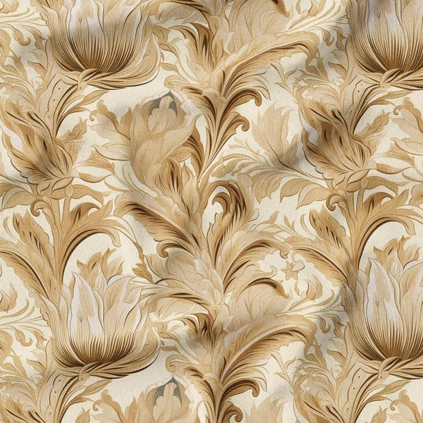 پارچه لباسی شومیز پارچه الف مدل کرپ بوگاتی طرح بوهو کد 4011293