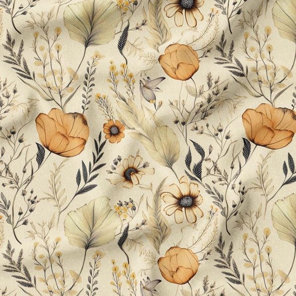 پارچه لباسی شومیز پارچه الف مدل کرپ بوگاتی طرح بوهو کد 4011294