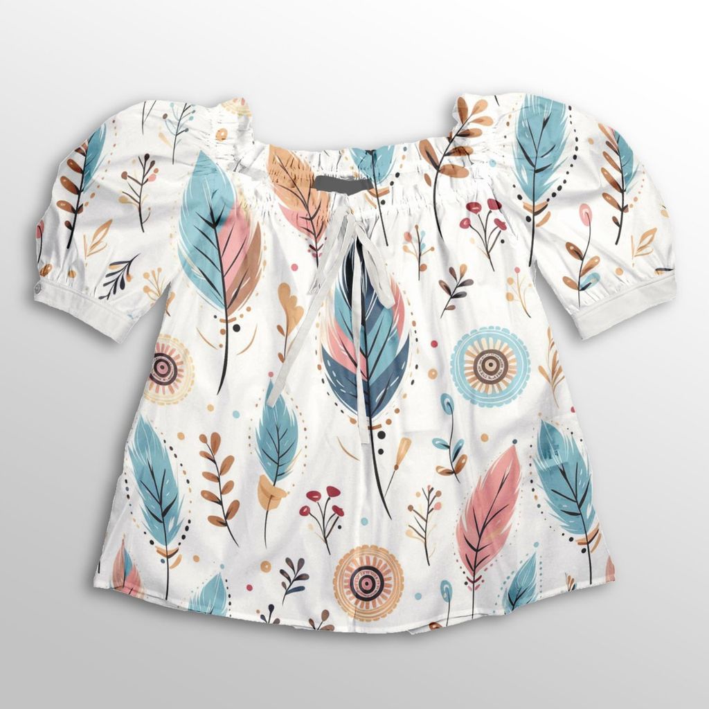 فروش اینترنتی پارچه لباسی شومیز پارچه الف مدل کرپ بوگاتی طرح بوهو کد 4011296