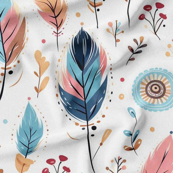 پارچه لباسی شومیز پارچه الف مدل کرپ بوگاتی طرح بوهو کد 4011296