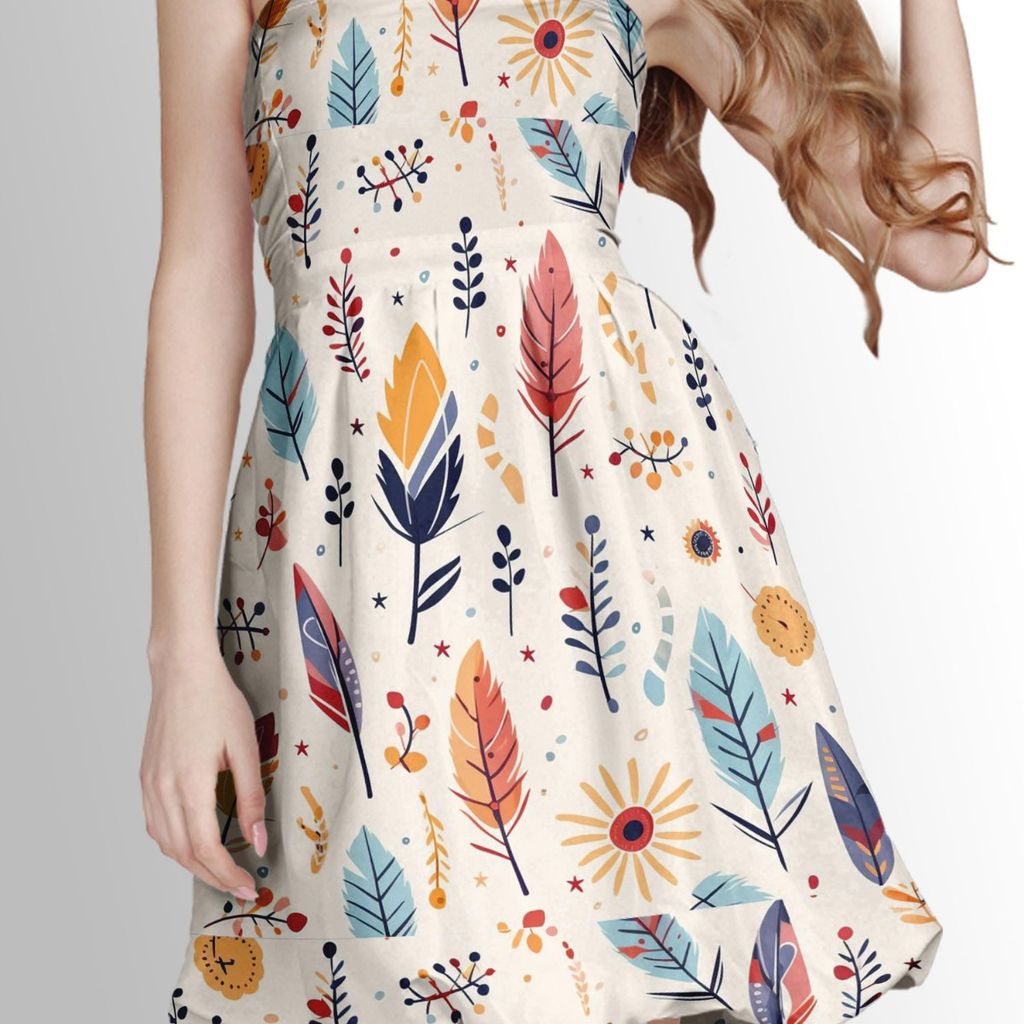 فروش اینترنتی پارچه لباسی شومیز پارچه الف مدل کرپ بوگاتی طرح بوهو کد 4011297