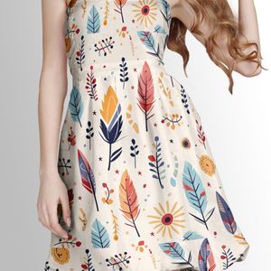 فروش اینترنتی پارچه لباسی شومیز پارچه الف مدل کرپ بوگاتی طرح بوهو کد 4011297