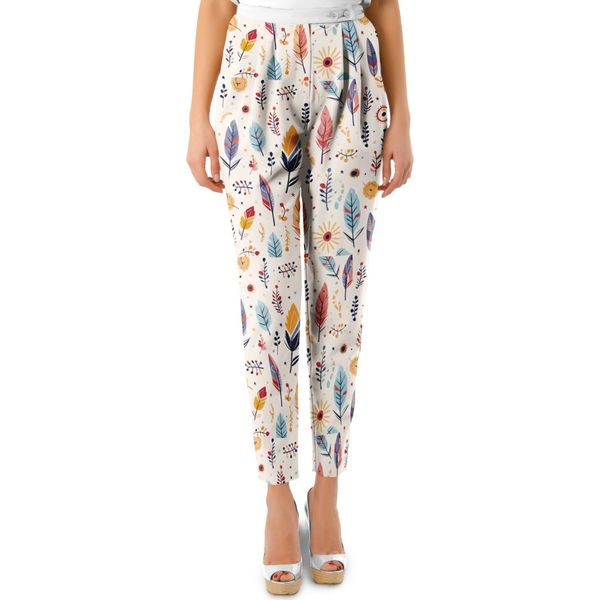 پارچه لباسی شومیز پارچه الف مدل کرپ بوگاتی طرح بوهو کد 4011297