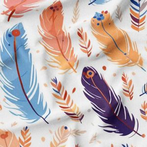 پارچه لباسی شومیز پارچه الف مدل کرپ بوگاتی طرح بوهو کد 4011302