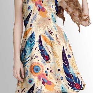 خرید اینترنتی پارچه لباسی شومیز پارچه الف مدل کرپ بوگاتی طرح بوهو کد 4011303