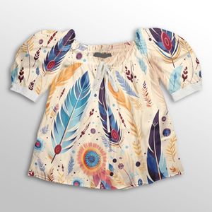 خرید آنلاین پارچه لباسی شومیز پارچه الف مدل کرپ بوگاتی طرح بوهو کد 4011303