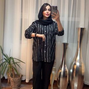 خرید اینترنتی شومیز زنانه راه راه پری