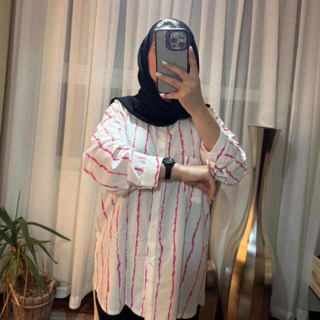 قیمت شومیز زنانه راه راه پری