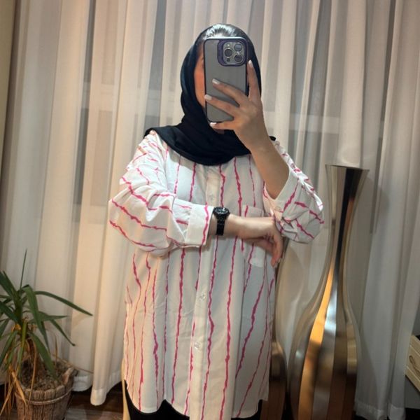 شومیز زنانه راه راه پری
