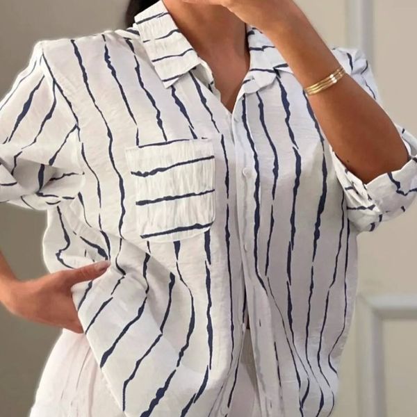 شومیز زنانه راه راه