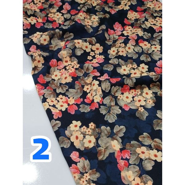 پارچه کرپ فلور 3 بعدی
