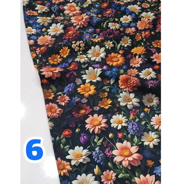 پارچه کرپ فلور 3 بعدی