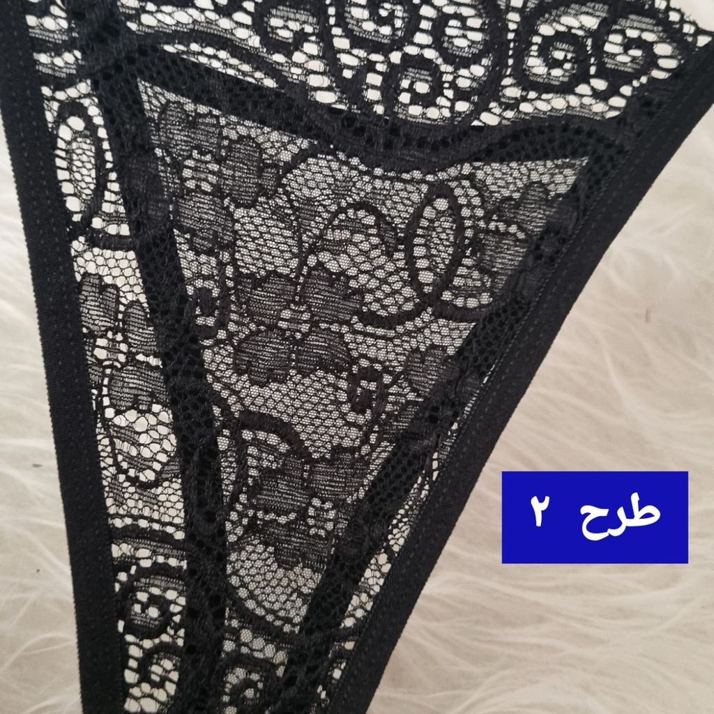 قیمت ارزان شورت لامبادا زنانه مشکی فانتزی فری تا سایز 46 گیپور زیر نخ