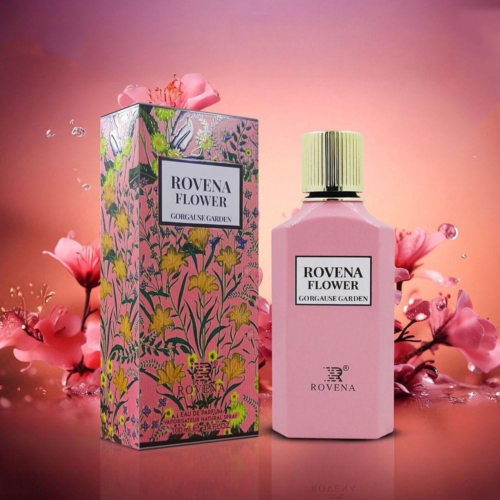 مشخصات عطر 2025 جدید زنانه بلومینگ فلاور گاردنیا روونا فرانسه - اسانس فرانسوی