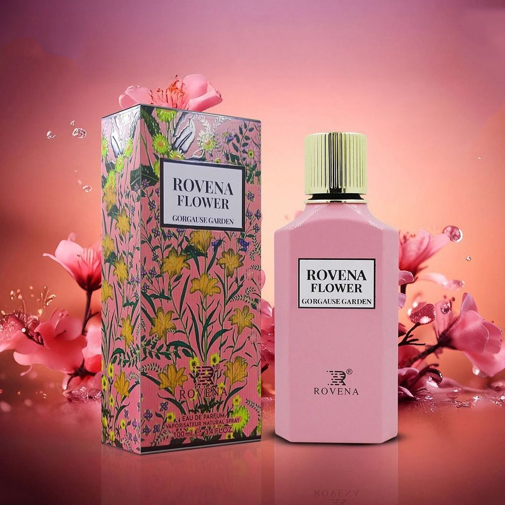 مشخصات عطر 2025 جدید زنانه بلومینگ فلاور گاردنیا روونا فرانسه - اسانس فرانسوی