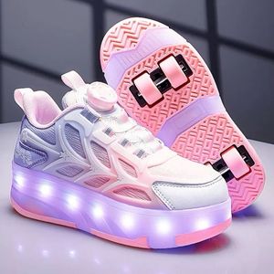 خرید اینترنتی قیمت کتونی بچگانه اسکیتی چراغدار برند A+B کد 4020901