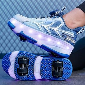 خرید اینترنتی قیمت کتونی بچگانه اسکیتی چراغدار برند A+B کد 4020901