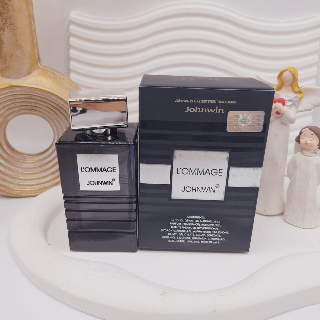 قیمت ارزان ادکلن 100 میل شرکتی ماندگاری 8 ساعته مدل L’OMMAGE JOHNWIN