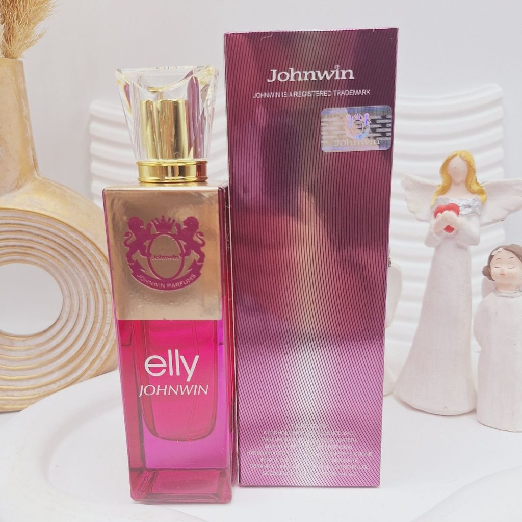 قیمت ارزان ادکلن 100 میل شرکتی ماندگاری 8 ساعته مدل elly JOHNWIN