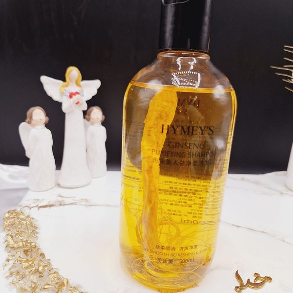 شامپو سر ترمیم کننده و ضد ریزش قوی جینسینگ HYMEYS حجم 500ml
