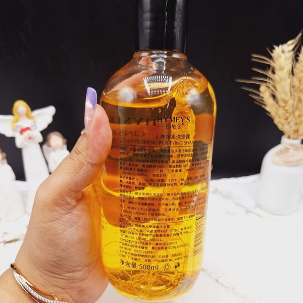 شامپو سر ترمیم کننده و ضد ریزش قوی جینسینگ HYMEYS حجم 500ml