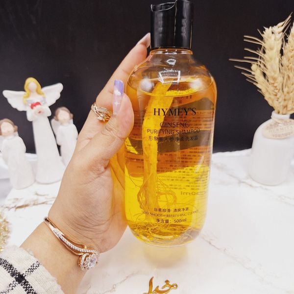 شامپو سر ترمیم کننده و ضد ریزش قوی جینسینگ HYMEYS حجم 500ml