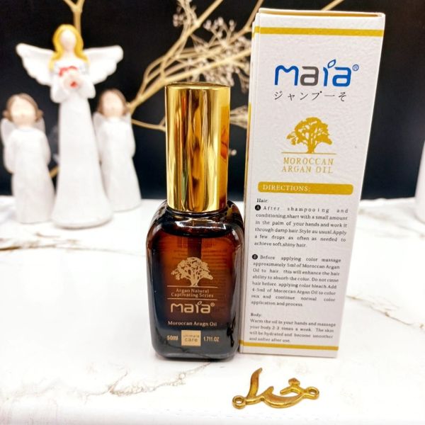 روغن آرگان مایا مدل Moroccan Argan Oil حجم 50 میلی لیتر