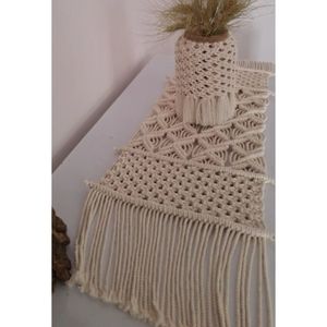 خرید اینترنتی رانر و رومیزی مکرومه بافی طرح خرمدخت