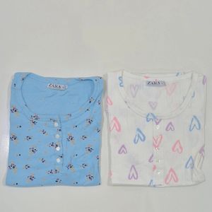 تیشرت کبریتی یقه گرد برند zara ایکس لارج
