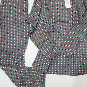 فروش اینترنتی ست دورس و شلوار زنانه برند اچ اند ام لارج