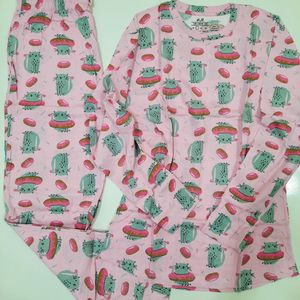 ست دورس و شلوار زنانه برند اچ اند ام لارج