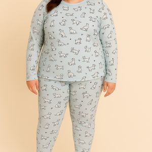 خرید اینترنتی ست دورس و شلوار زنانه برند اچ اند ام لارج