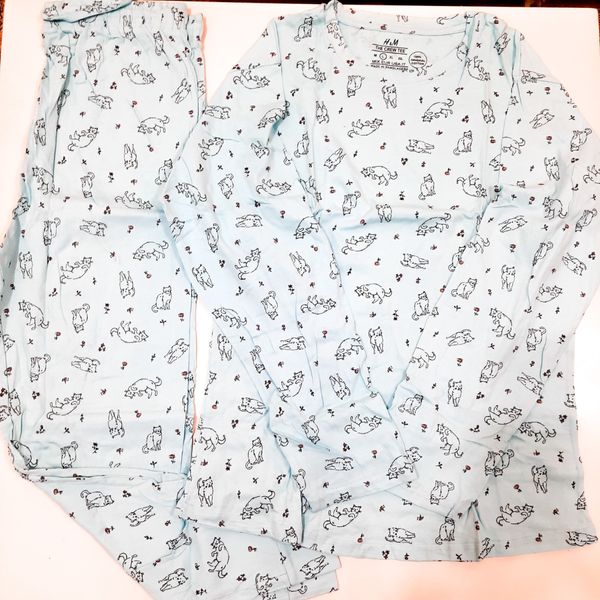 ست دورس و شلوار زنانه برند اچ اند ام لارج