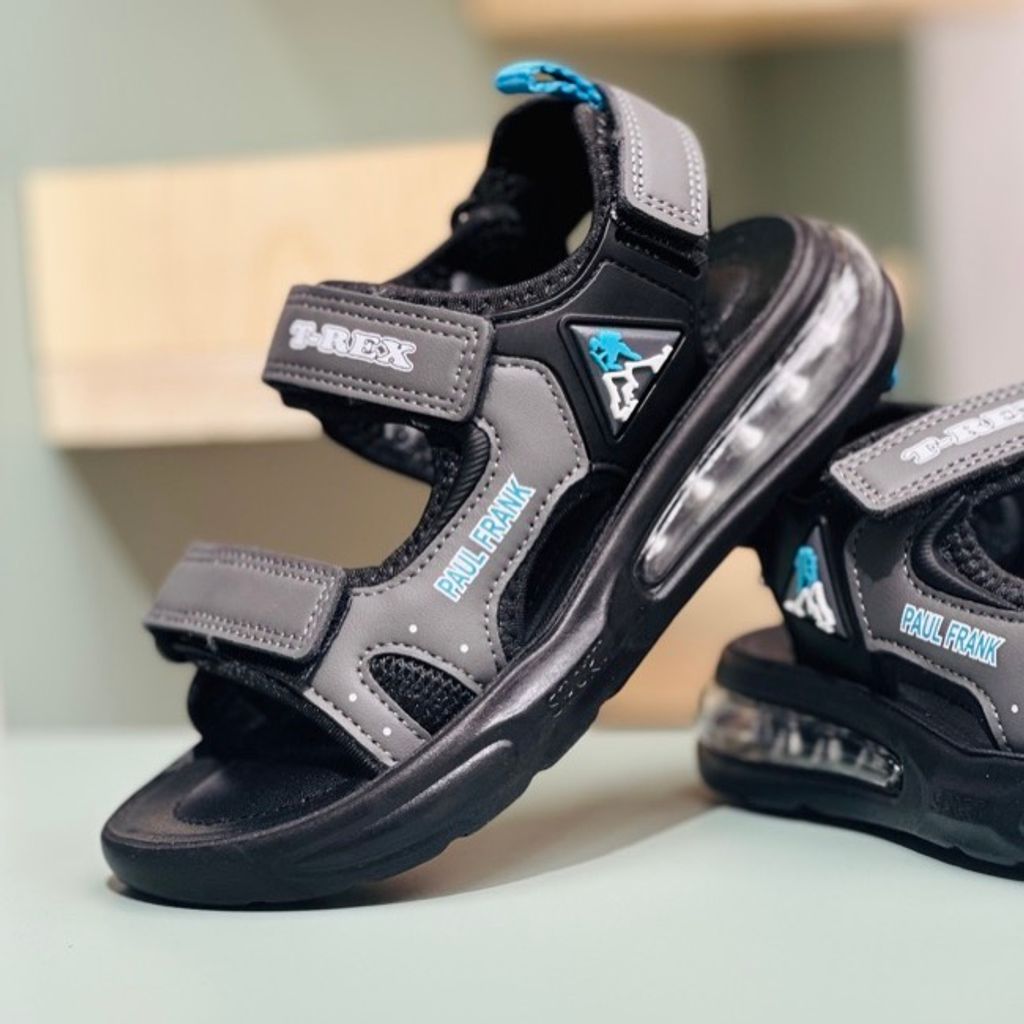 خرید اینترنتی قیمت صندل بچگانه اسپرت طرح کپسولی T-rex برند Kids کد 4012401