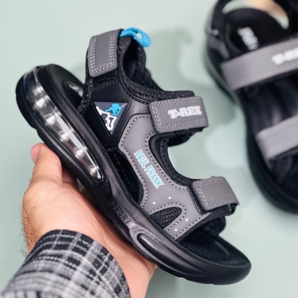 خرید اینترنتی قیمت صندل بچگانه اسپرت طرح کپسولی T-rex برند Kids کد 4012401