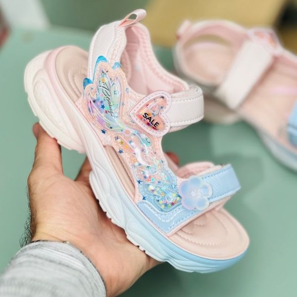 صندل دخترانه بچگانه طرح قلبی AIR برند Winstar کد 4012801