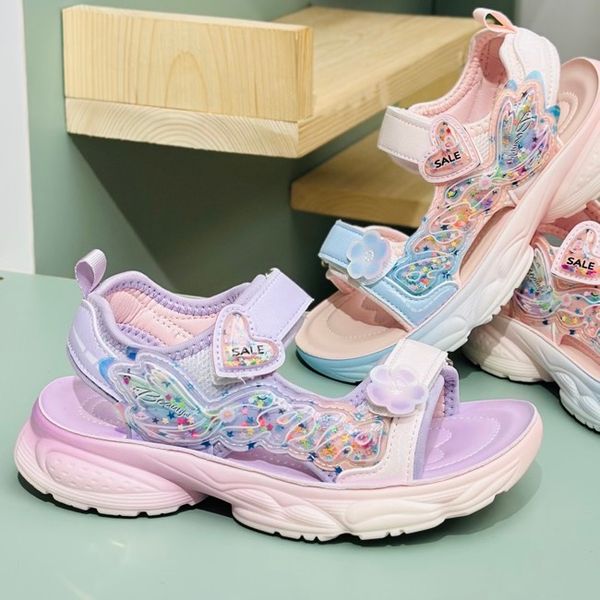 صندل دخترانه بچگانه طرح قلبی AIR برند Winstar کد 4012801