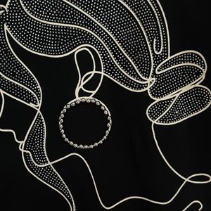 مشخصات تیشرت لانگ گوشواره