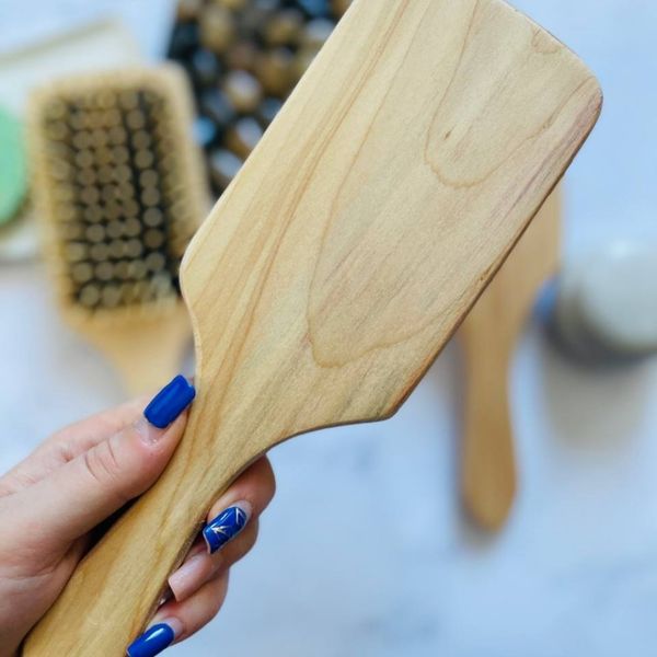 برس مو چوبی