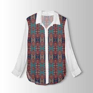 خرید انلاین پارچه لباسی شومیز پارچه الف مدل کرپ بوگاتی طرح سنتی ایرانی کد 4011354