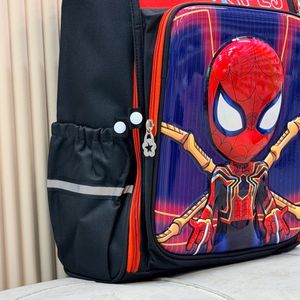 خرید اینترنتی قیمت کوله پشتی بچگانه صندوقی طرح مرد عنکبوتی کد 4021402