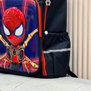 خرید اینترنتی قیمت کوله پشتی بچگانه صندوقی طرح مرد عنکبوتی کد 4021402