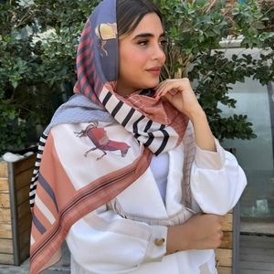 قیمت ارزان شال نخ پنبه هرمس تابستانه