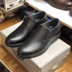 فروش اینترنتی کفش چرم مردانه مدل وجدانی رنگ مشکی