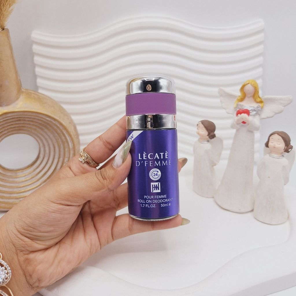 مشخصات مام رولی 24 ساعته 50ml برند LÈCATÈ D’FEMMÉ