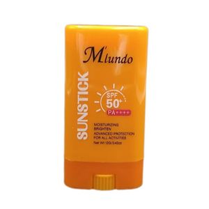 قیمت ارزان ضد آفتاب استیکی مرطوب کننده و روشن کننده مدل پرتقال SPF 50 میندو Miundo