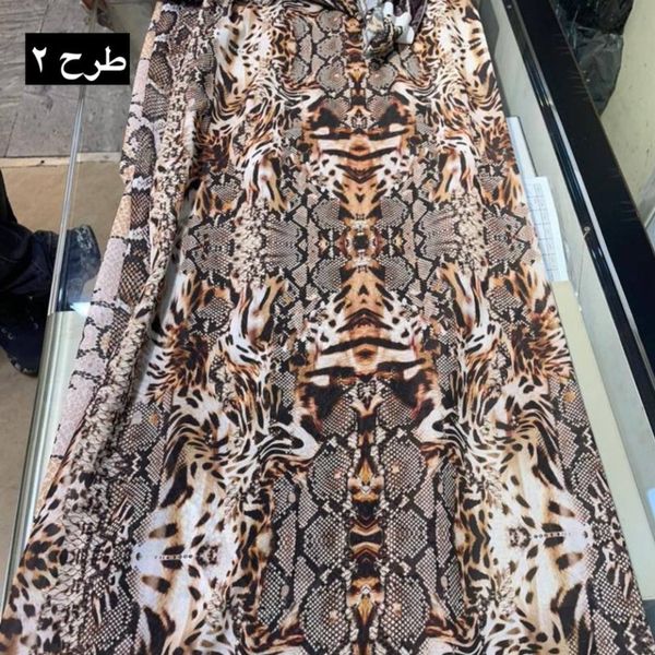 حریر ژورژت طرحدار