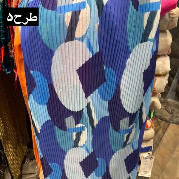 حریر ژورژت پلیسه طرحدار