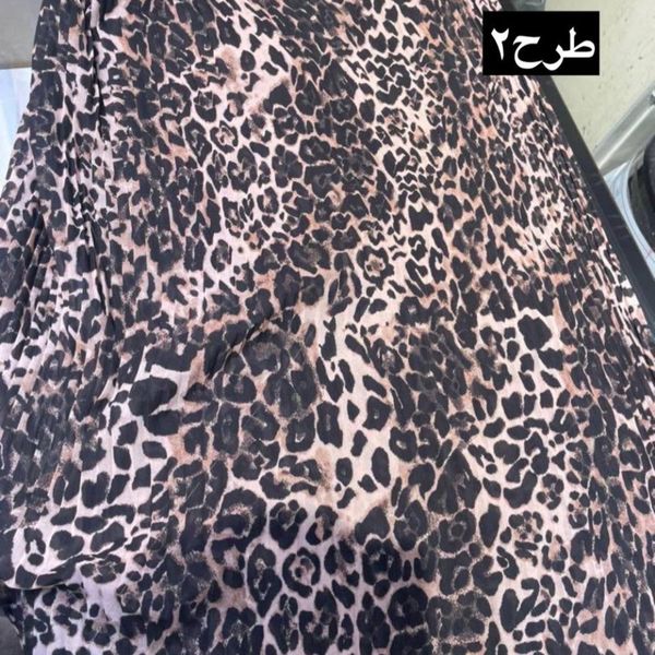 حریر ژورژت پلیسه طرحدار