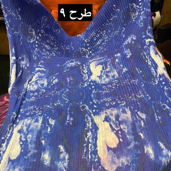 حریر ژورژت پلیسه طرحدار